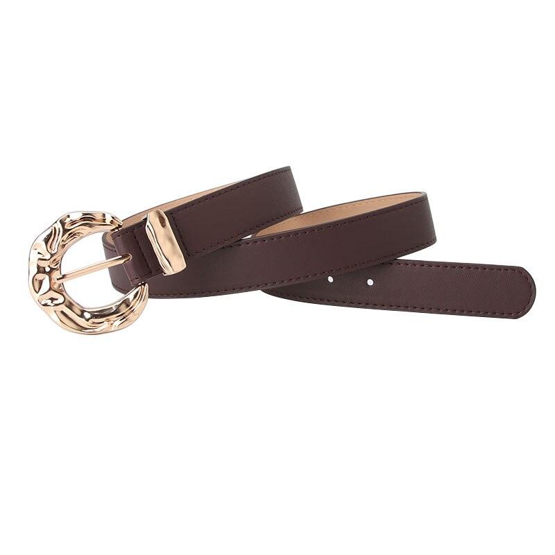 Ceinture pour femme en cuir PU style rétro - EMAKUJITIA