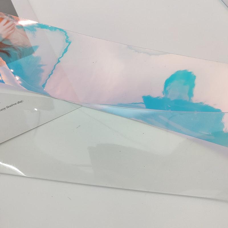Ceinture pour femme en PVC transparent - EMAKUJITIA