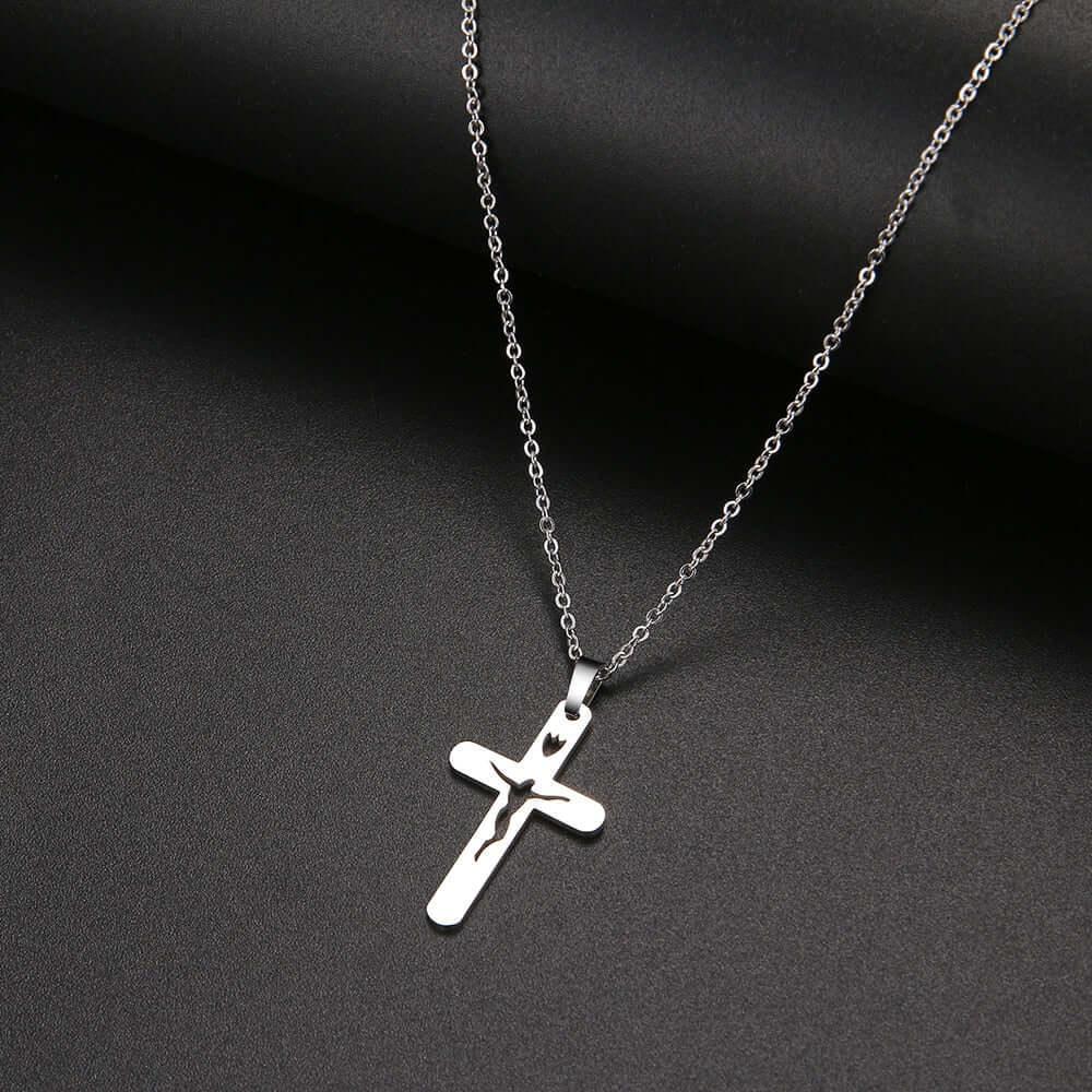 Chaîne pendentif croix pour femmes - EMAKUJITIA