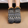 Chaussons-chaussettes doublés  Confort à la maison