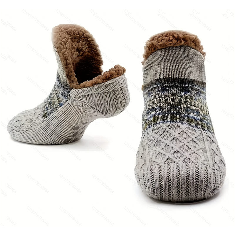 Chaussons-chaussettes doublés — Confort à la maison