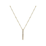 Collier à pendentif long en acier pour femmes - EMAKUJITIA