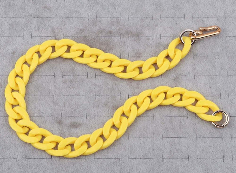 Collier chaîne épaisse style boho en acrylique femmes - EMAKUJITIA