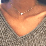 Collier fin avec pendentif astral - EMAKUJITIA