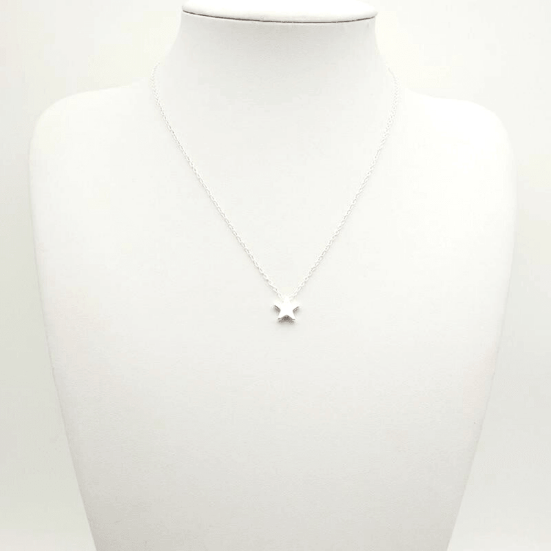 Collier fin avec pendentif astral - EMAKUJITIA