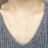 Collier fin avec pendentif astral - EMAKUJITIA