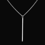 Collier long avec pendentif en forme de tige pour femme - EMAKUJITIA