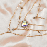 Collier multicouche Boho vintage couleur or pour femmes - EMAKUJITIA