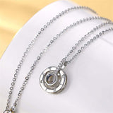 Collier pour femmes pendentif projection - EMAKUJITIA