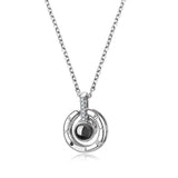 Collier pour femmes pendentif projection - EMAKUJITIA
