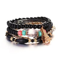 Ensemble de bracelets pour femme en perles acryliques - EMAKUJITIA