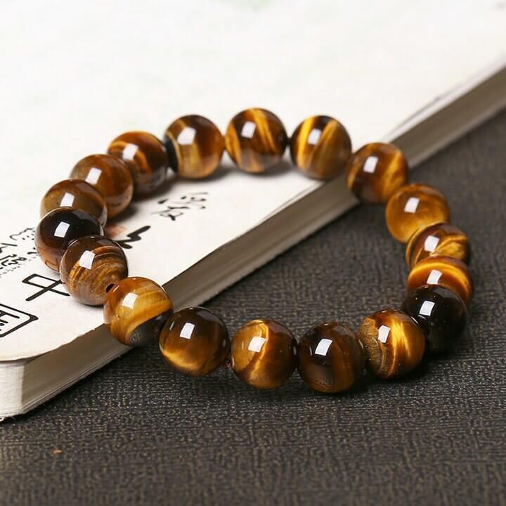Fashion 5A Natural Tiger's eye Stone Bracelets & Bangle for Women and Men Bracelets Gift Beads Bracelets Accessories Wholesale.