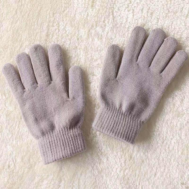 Gants tricotés en laine collection automne hiver pour femmes - EMAKUJITIA