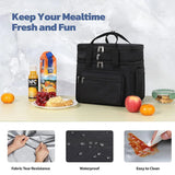 Grand sac isotherme repas double couche et étanche pour 4 personnes