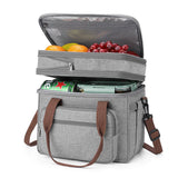 Grand sac isotherme repas double couche et étanche pour 4 personnes
