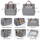 Grand sac isotherme repas double couche et étanche pour 4 personnes