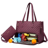 Lunch Bag Isotherme Grande Capacité Étanche avec Sangle pour Repas