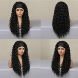 Perruque bandeau curly en synthétique - EMAKUJITIA