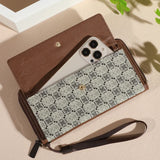 Portefeuille femme chic – Simili cuir et rangements astucieux