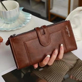Portefeuille femme long : chic, pratique et organisé