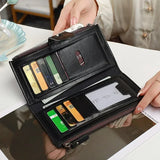 Portefeuille femme long : chic, pratique et organisé