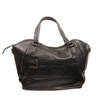 Women's faux leather tote bag