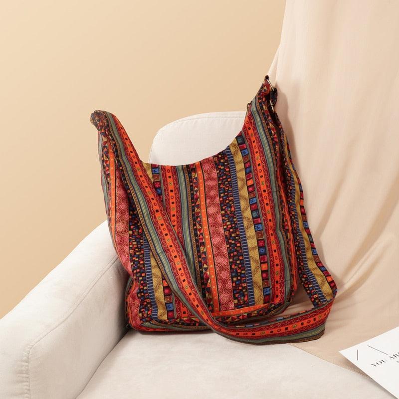 Sac à bandoulière style bohème pour femmes - EMAKUJITIA