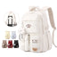 Women's Japanese College Nylon Backpack - Large Capacity & Pendant