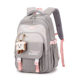 Sac à Dos Femme Bohème Chic Nylon Étanche à Motif Fantaisie