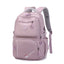 Women's Multifunction Nylon Travel Backpack - College Style, Zippered