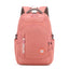 Women's Multifunction Nylon College Style Backpack with Laptop Compartment