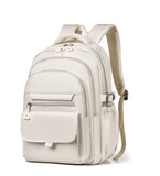 Un sac à dos multicouche imperméable et élégant Oxford grande capacité Simple banlieue hors sol étudiant sac à dos