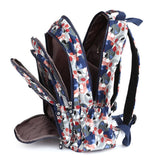Sac à dos femme imprimé floral coloré - Élégance bohème