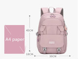 Sac à Dos d'École Lapin Noir Multifonctionnel de Grande Capacité pour Adolescente, Sacoche pour Femme, 2023
