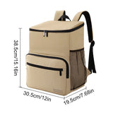 Sac à dos isotherme étanche et souple pour repas et pique-niques