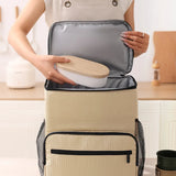Sac à dos isotherme étanche et souple pour repas et pique-niques