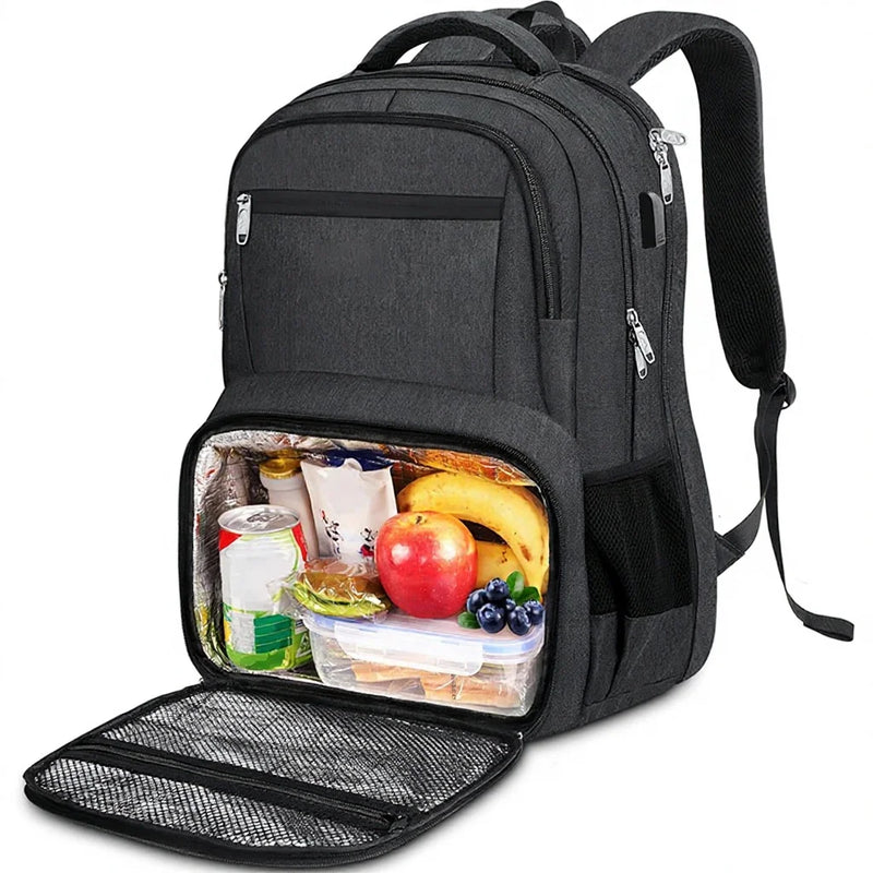 Sac à dos isotherme grande capacité pour repas et ordinateur