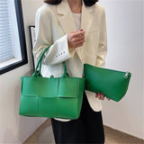 Sac à main pour femme avec pochette intérieure en cuir PU - EMAKUJITIA