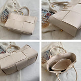 Sac à main pour femme avec pochette intérieure en cuir PU - EMAKUJITIA