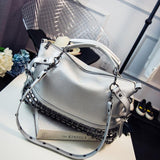 sac à main à rivet pour femme fashion en cuir PU - EMAKUJITIA