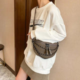 Sac banane femme à chaînes – Élégance bohème et modernité