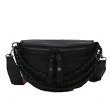 Sac banane femme à chaînes – Élégance bohème et modernité