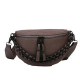 Sac banane femme à chaînes – Élégance bohème et modernité