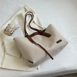 Sacs à bandoulière en toile pour femmes, sacs de shopping d'hiver, sacs de voyage grande capacité, sacs à main féminins, grands sacs fourre-tout