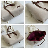 Sacs à bandoulière en toile pour femmes, sacs de shopping d'hiver, sacs de voyage grande capacité, sacs à main féminins, grands sacs fourre-tout