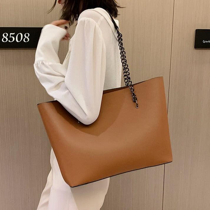 Sac cabas avec bandoulière en chaîne - EMAKUJITIA