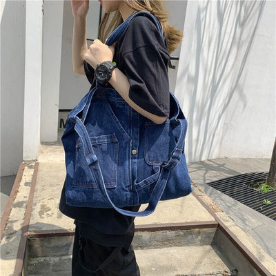 Sac cabas en Denim - EMAKUJITIA