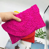 Sac Cabas Femme en Paille Tressée Style Bohème Chic