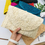 Sac Cabas Femme en Paille Tressée Style Bohème Chic