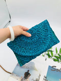 Sac Cabas Femme en Paille Tressée Style Bohème Chic